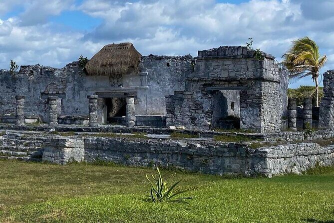 Tour 1 day in Tulum with Coba and Cenote and Playa del Carmen - Stop 1: Tulum Archaeological Site