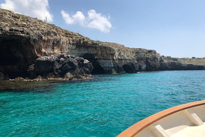 Tour 3h and half visit of all the caves, bathroom stop and aperitif - Stop 2: Felloniche Spiaggia swim in emerald water