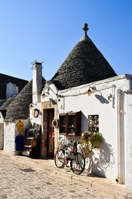 Tour: Alberobello Trulli, Monopoli, and Polignano a Mare - history and culture - The True Value of This Experience
