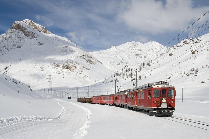 Tour Bernina Red Train And St Moritz from Milan - Key Points