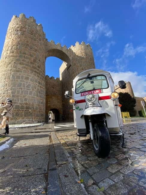 TOUR GUIADO EN TUK TUK POR AVILA 1 HORA - FAQ