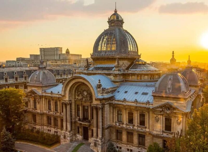 Tour of Bucharest Athenaeum, Royal Palace, CEC Palace - The Hidden Charm of Stavropoleos Monastery