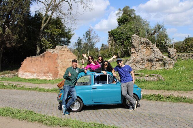 Tour of Rome Aboard a Vintage Fiat 500 - Key Points