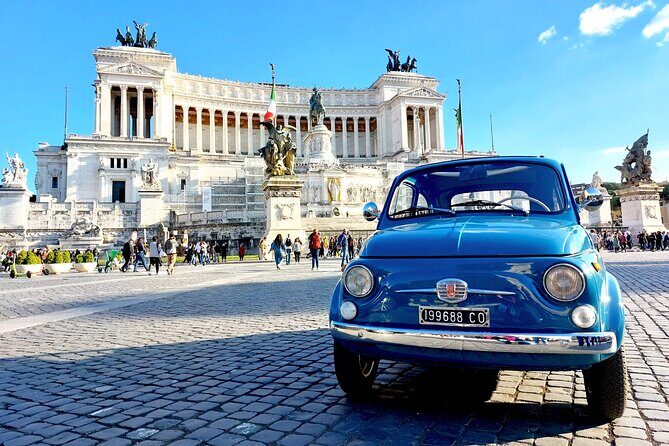 Tour of Rome Aboard a Vintage Fiat 500 - An In-Depth Look at the Itinerary