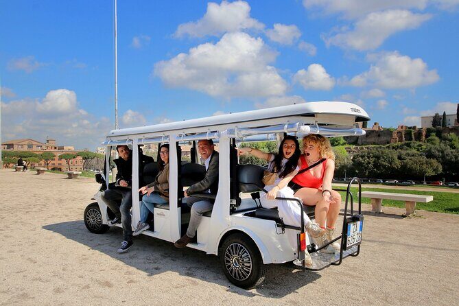 Tour of Rome in 7 Seater Golf Cart - Transportation and Group Size