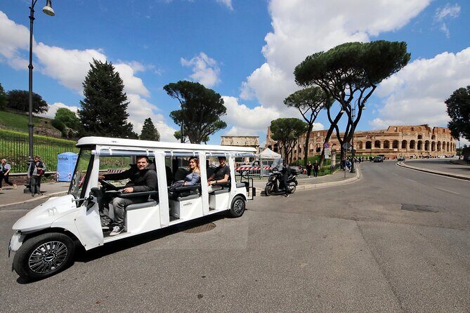 Tour of Rome in 7 Seater Golf Cart - FAQ