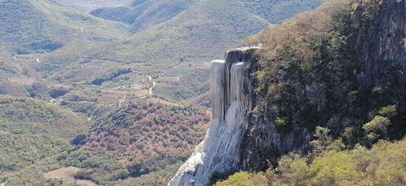 tour petrified waterfalls "Hierve el agua" - The Sum Up