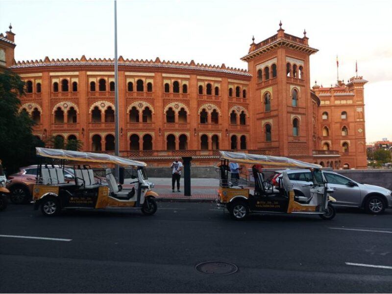 Tour with Private guide in Tuk Tuk through Madrid Torero - Exploring Madrid in a Way That’s Both Fun and Informative