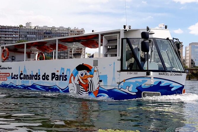 Tours of Paris and the Hauts-de-Seine in an Amphibious Bus - What The Price Actually Covers