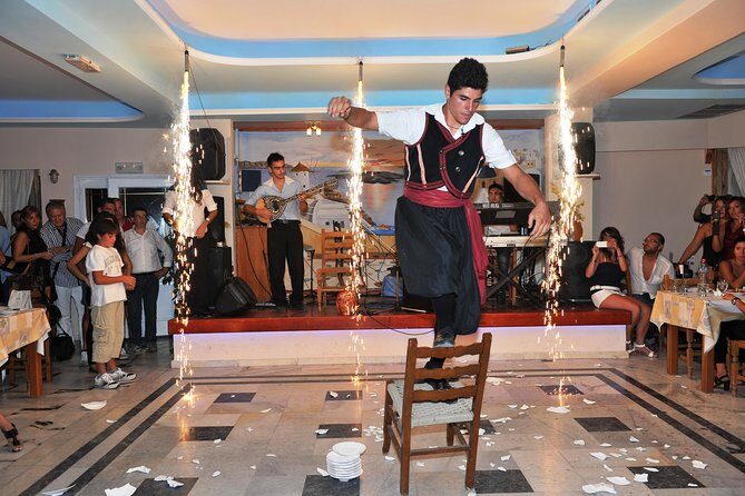 Traditional Greek Night live Music & Dinner Show in Santorini - The Food and Drinks: A Highlight Worth Noting