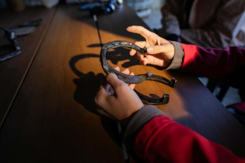 Traditional Horseshoe Blacksmith Workshop near Mtskheta - An Authentic Feel of Georgian Blacksmithing