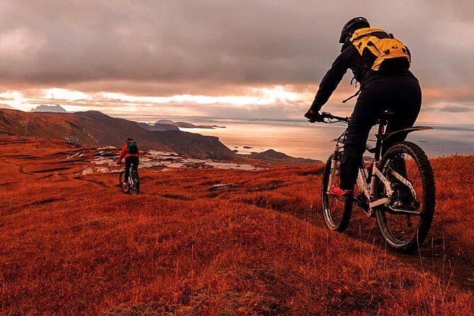 Trail challenge with electric mountainbike - The Ride from Bodø Harbor to Mountain Views