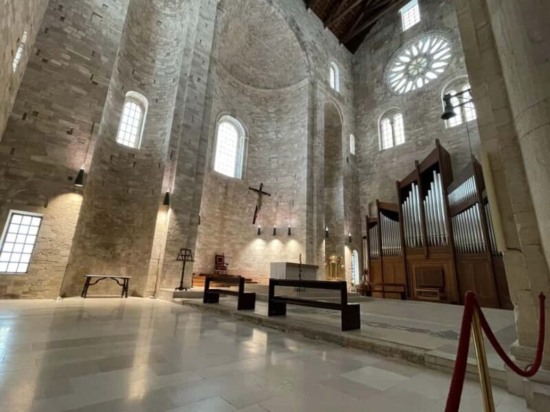 TRANI AND CASTEL DEL MONTE: guided visits and transfer from Matera - Key Points