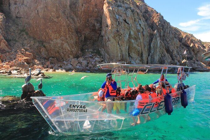 Transparent Boat Tour Cabo San Lucas Arch and Playa del Amor - The Experience in Detail