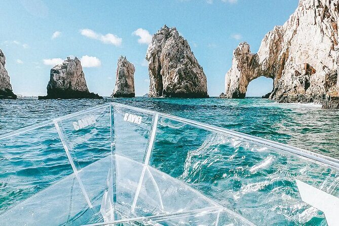 Transparent Boat Tour Cabo San Lucas Arch and Playa del Amor - FAQs
