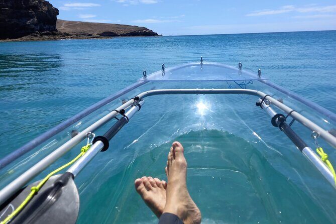 Transparent Electric Kayaks with Guide - Key Points