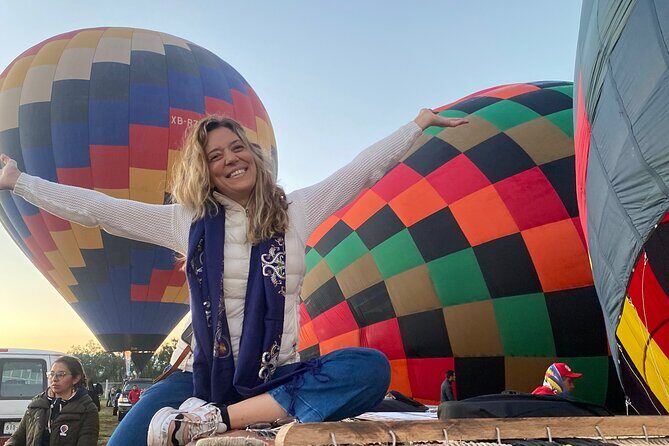 Transportation and Hot Air Balloon Flight Teotihuacán - The Sum Up