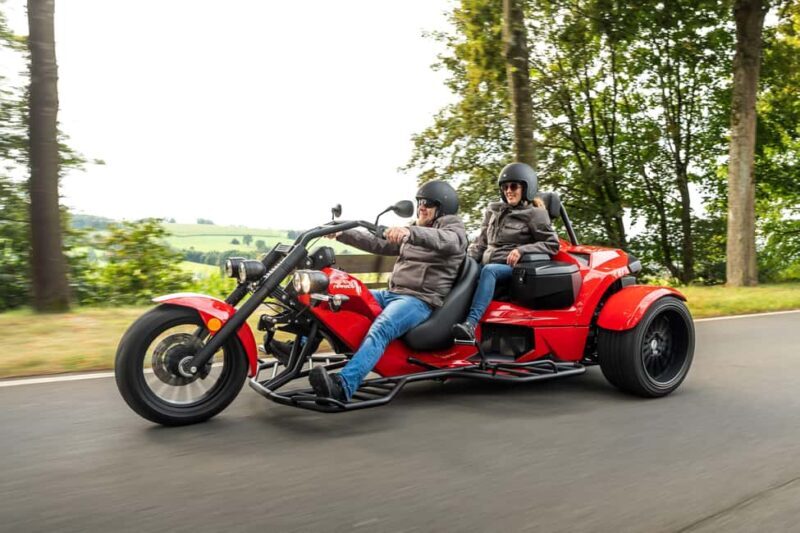 Trike rental in Lindlar | Drive with your car license - Key Points