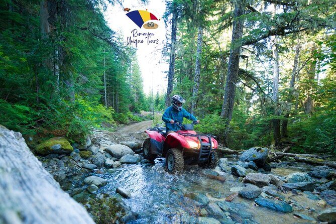 Triumph Arch, Paltinu Dam, Doftana, Small Group ATV Tour - A Detailed Look at the Tour Experience