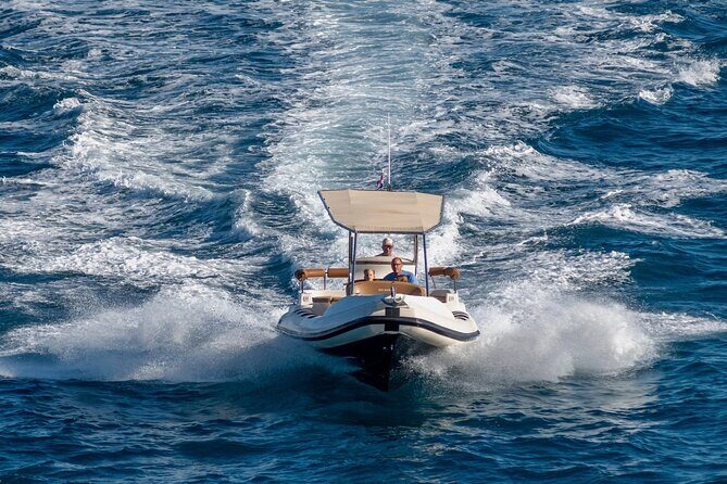 Trogir, Blue Lagoon, and 3 Islands Luxury Speedboat Tour in Split - Key Points