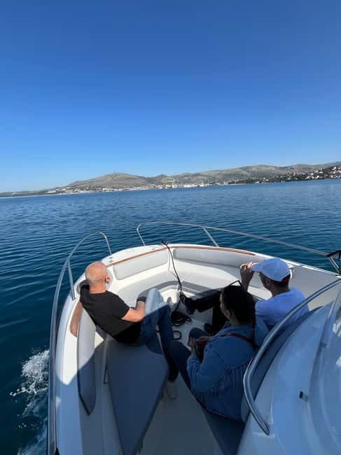 Trogir: Blue Lagoon and 3 Islands Speedboat Tour - The Return journey