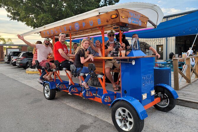 Trolley Pub Party Bike through St. Pete with Bar+Mural Stops - What to Expect from the Tour