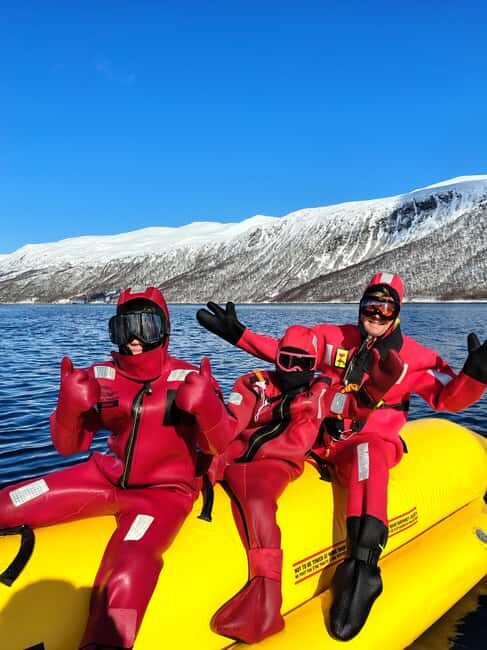 Tromsø: Banana Tube Ride with Arctic Floating - Key Points