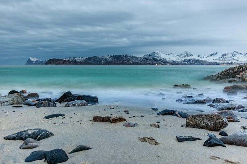 Tromsø: Fjords and Sommarøy Islands Tour with Salmon Picnic - Arctic swimming at Sommarøy: what to expect and how not to panic