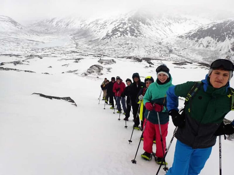 Tromsø: Guided snowshoe hill hike - The Quality of the Guides and Group Size