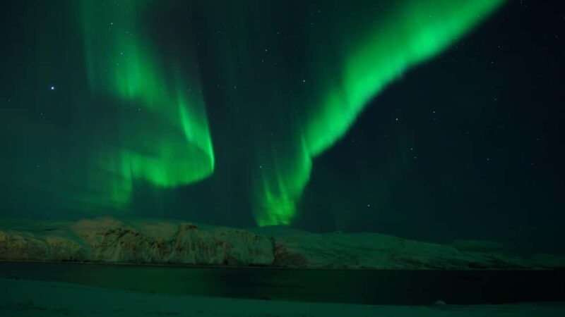 Tromsø: Northern Lights Tour in Glass Minibus with Dinner - The Experience in Detail