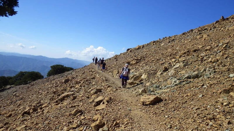 Troodos walking trip - Key Points