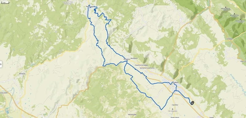 Truffle trail between Gubbio and Pietralunga: an e-bike tour combining taste and history - Key Points