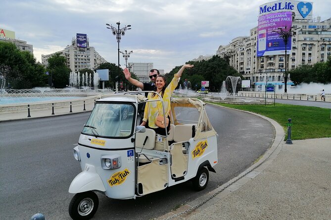 Tuk Tuk Bucharest Tour - Unique Experience in town! - Government and Grandeur at Victoria Palace