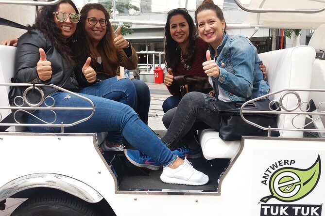 TukTuk Tour through historic Antwerp 2.5h - FAQs
