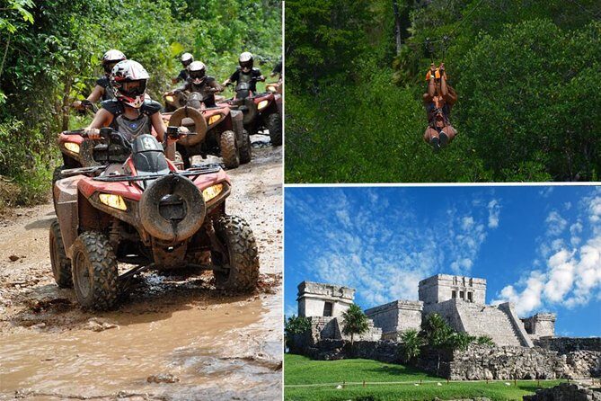 Tulum Adventure (archeological zone-Atv-ziplines-cenote-lunch-drinks-rappel) - FAQ