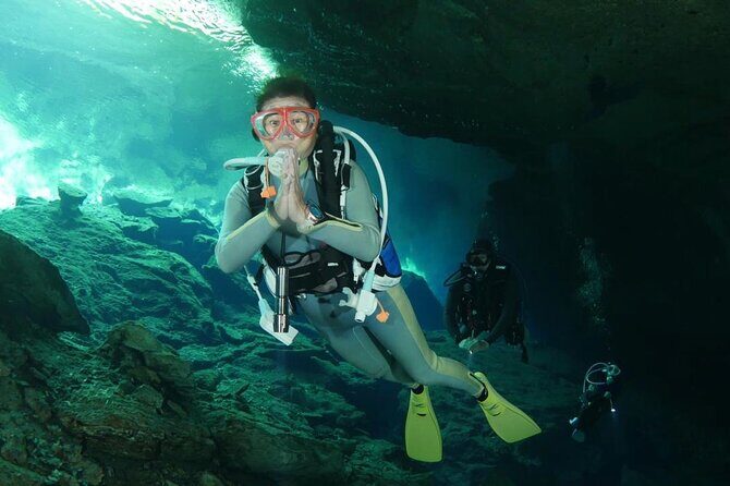 Tulum Area Experiences Guided 2 Tank Scuba Dive Casa Cenote & Barrier Reef-Lunch - FAQs
