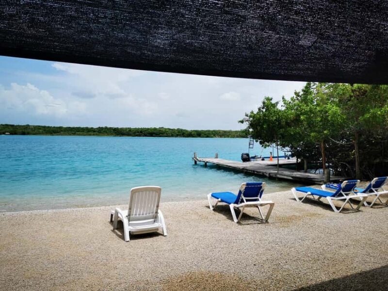Tulum: Bacalar 7 Colors Lagoon Day Trip with Transport - Transportation and Group Size