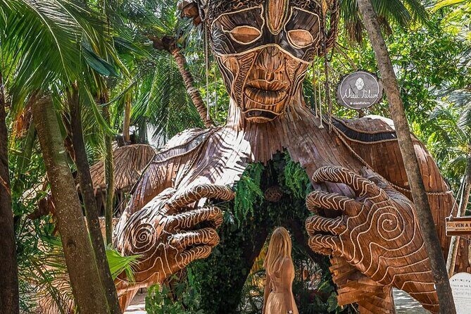 Tulum , Cenote tortuga , Nature statue and Playa del carmen - Key Points