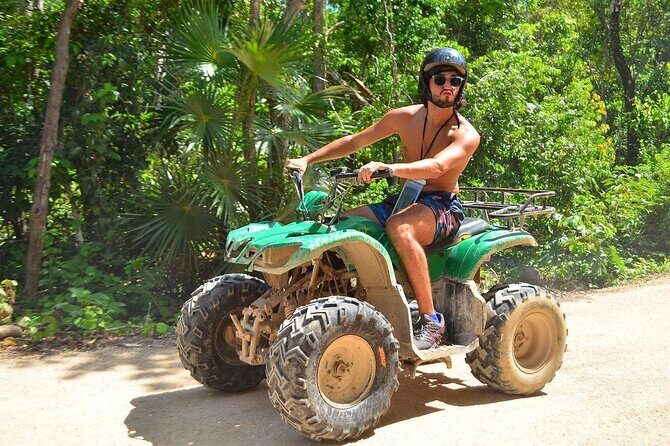 Tulum Excitement: ATVs, Cenote, Ziplines, from Riviera Maya - Rappelling and Jungle Trails