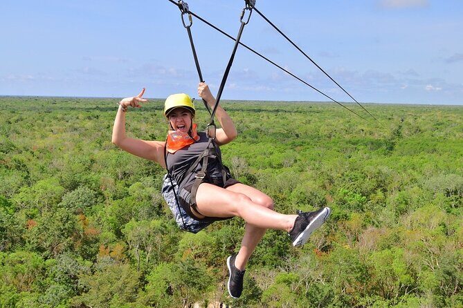 Tulum Excitement: ATVs, Cenote, Ziplines, from Riviera Maya - Tasty Mexican Food and Refreshing Water