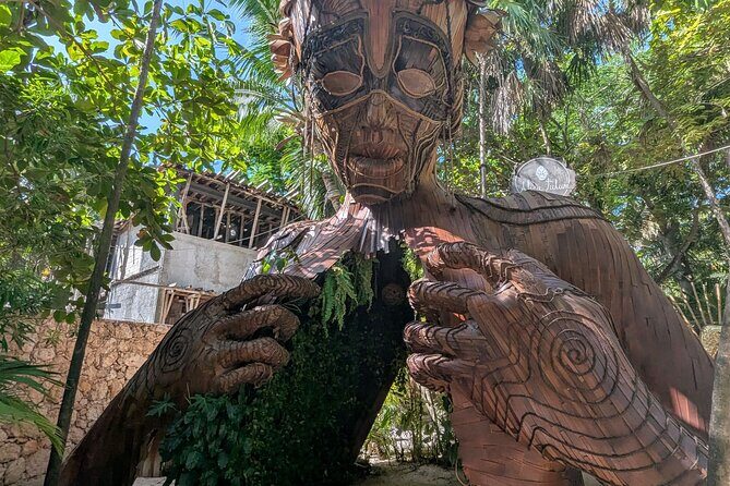 Tulum Instagram Giant Sculpture, Cenote Attik and Azulik Uh May - Key Points