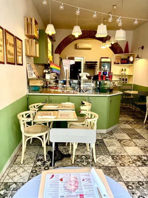 Turin: Veg Pizza, Kombucha, and Organic Wine Tasting at Grandma's - An Inside Look at the Experience