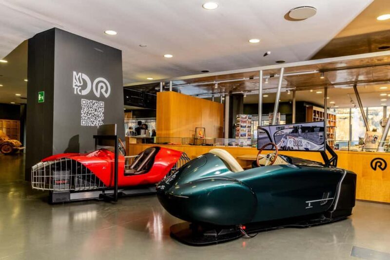 Turin: Vintage Car Simulators at MAUTO - What is the Vintage Car Simulator Experience at MAUTO?