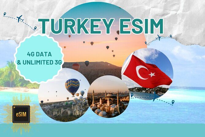 Turkey eSIM (3-30 days, up to 20GB) - Turkey eSIM (3-30 days, up to 20GB) – A Practical Connectivity Solution for Travelers