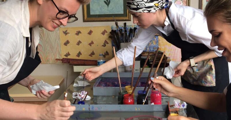 Turkish Marbling Paper Ebru Art Workshop - In The Sum Up