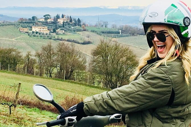 Tuscany Vespa Tour from Florence with Wine Tasting - The Itinerary Breakdown