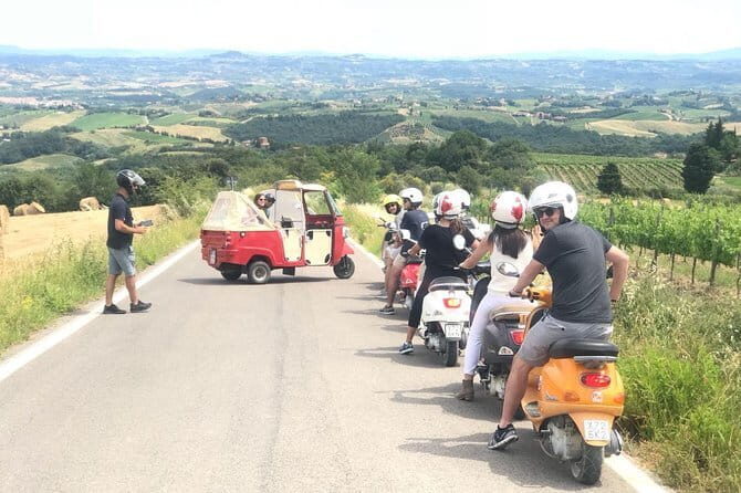 Tuscany Vespa Tour from Florence with Wine Tasting - The Riding Experience and Safety