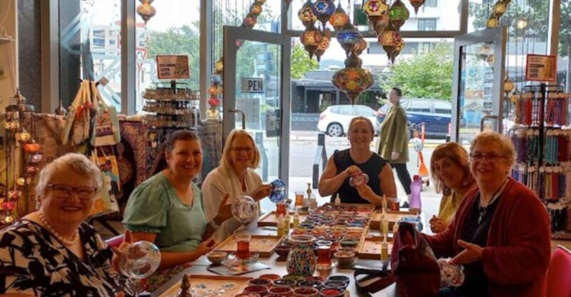 Tustin: Mosaic Lamp Making Workshop - Diving Into the Experience