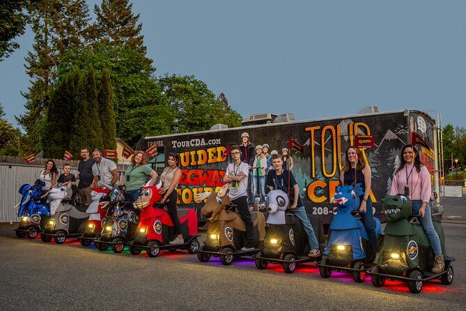 Twilight Rydables Guided Tours Evening Adventure in Coeur d'Alene - Exploring the Twilight Rydables Guided Tours Evening Adventure in Coeur dAlene