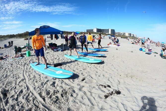 Two- Hour Group Surfing Lesson in Cocoa Wrightsville Beach, NC - The Meeting Point and Logistics